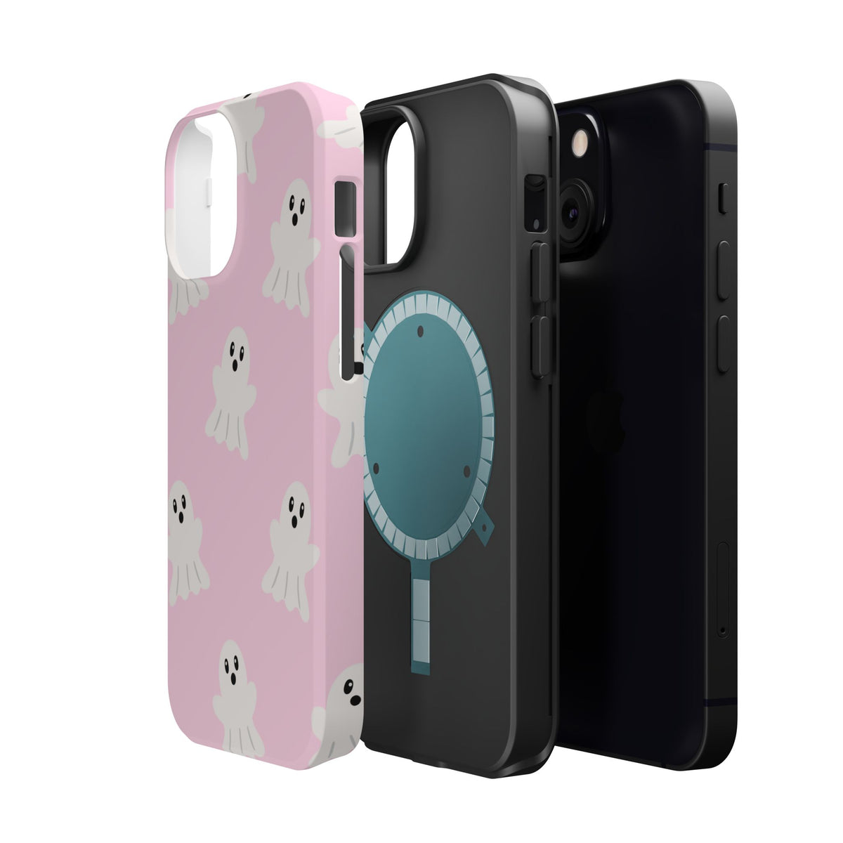 Pink Ghost MAGSAFE Phone Case