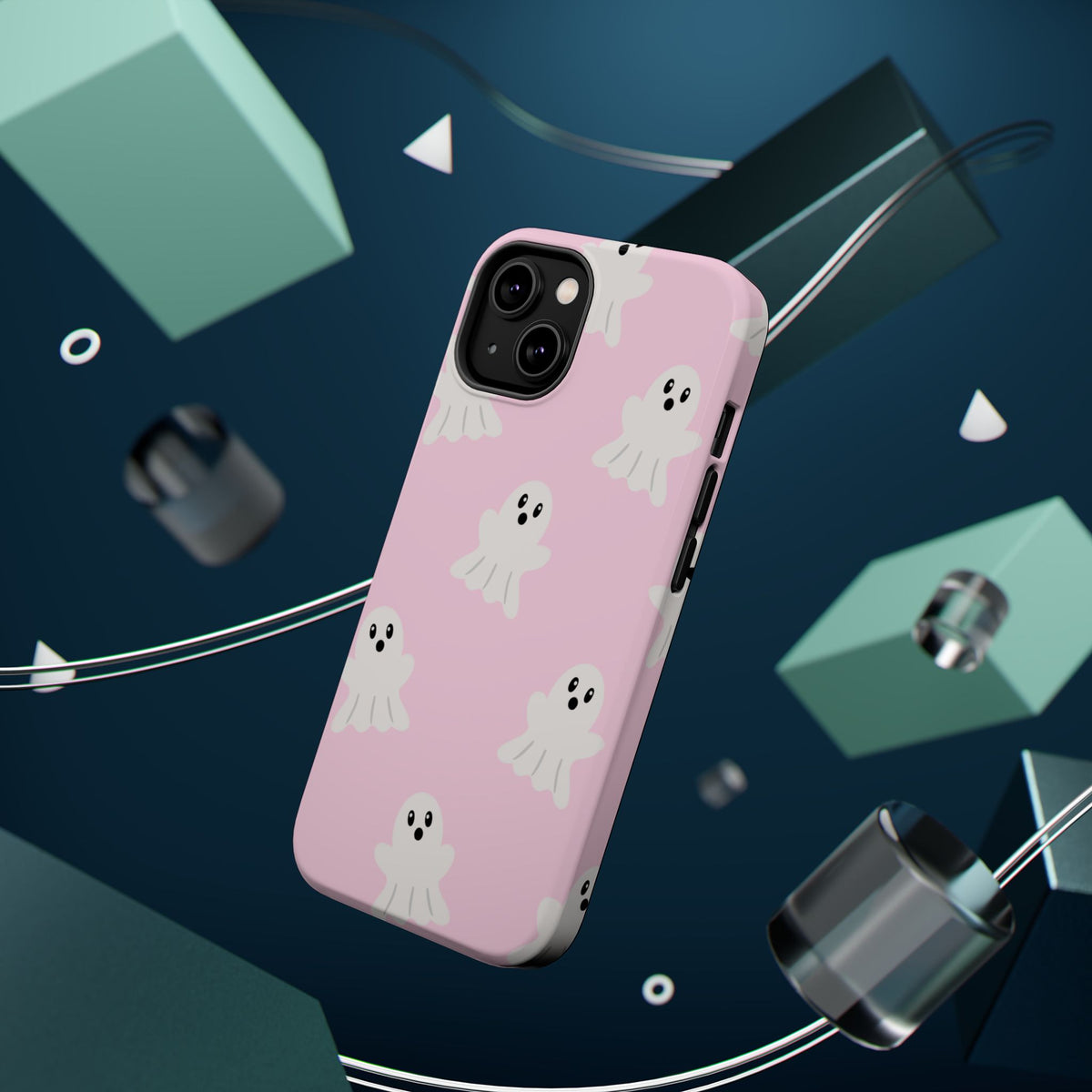 Pink Ghost MAGSAFE Phone Case