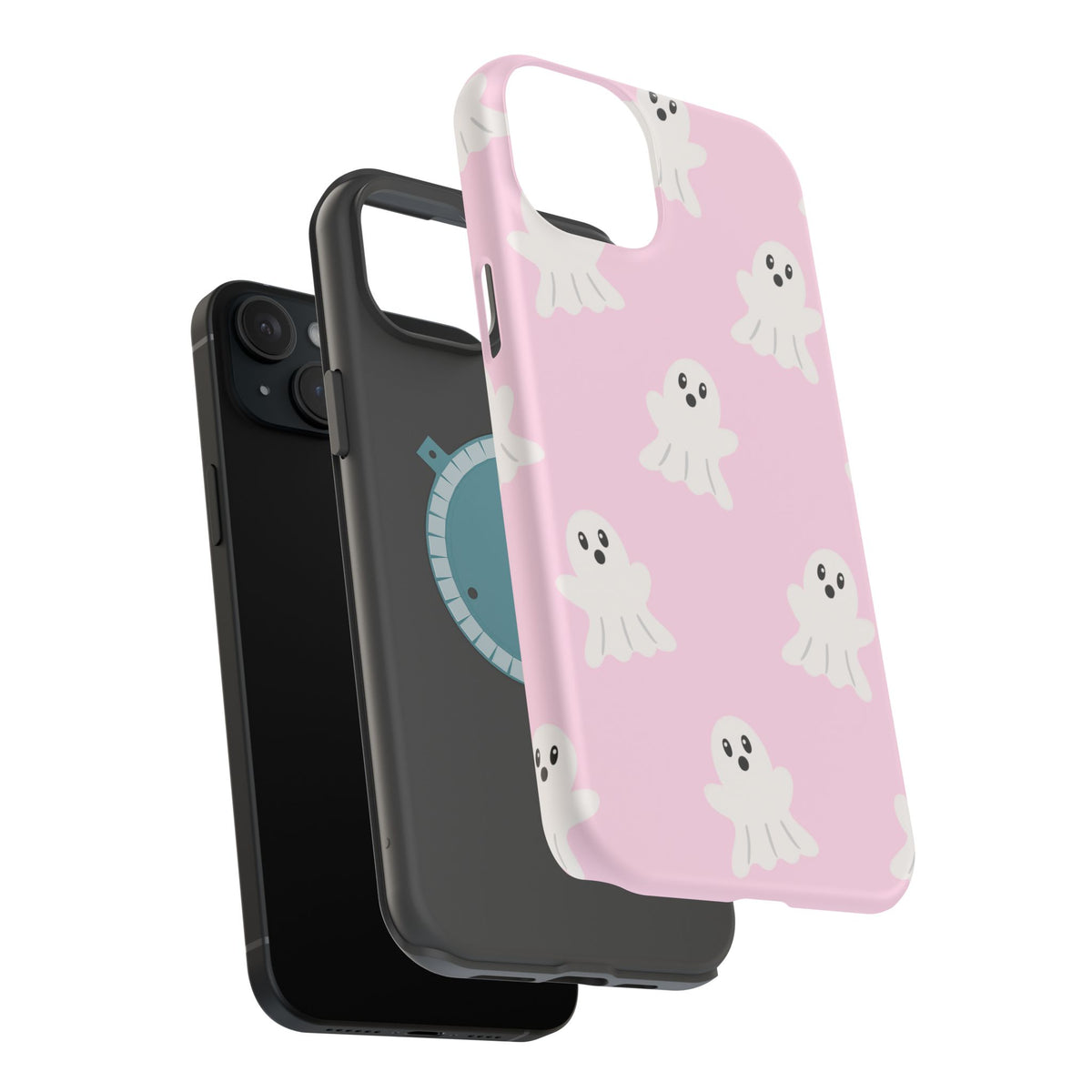 Pink Ghost MAGSAFE Phone Case