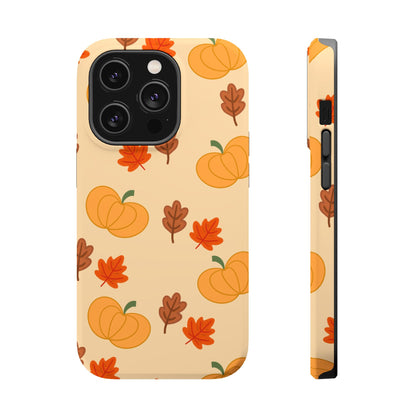 Pumpkin and Leaves MAGSAFE Phone Case