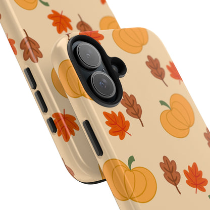 Pumpkin & Leaves Phone Case