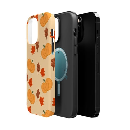 Pumpkin and Leaves MAGSAFE Phone Case