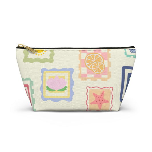 Postcard Makeup Bag