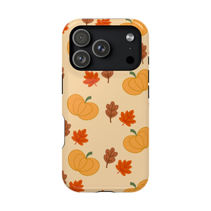 Pumpkin and Leaves MAGSAFE Phone Case