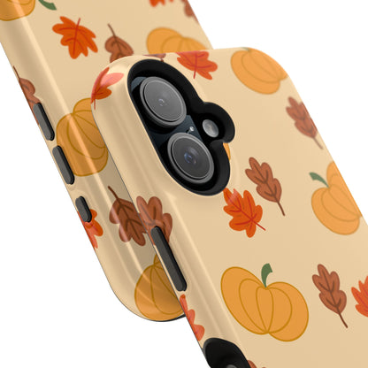Pumpkin and Leaves MAGSAFE Phone Case