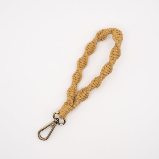 Macrame Keychain Wristlet