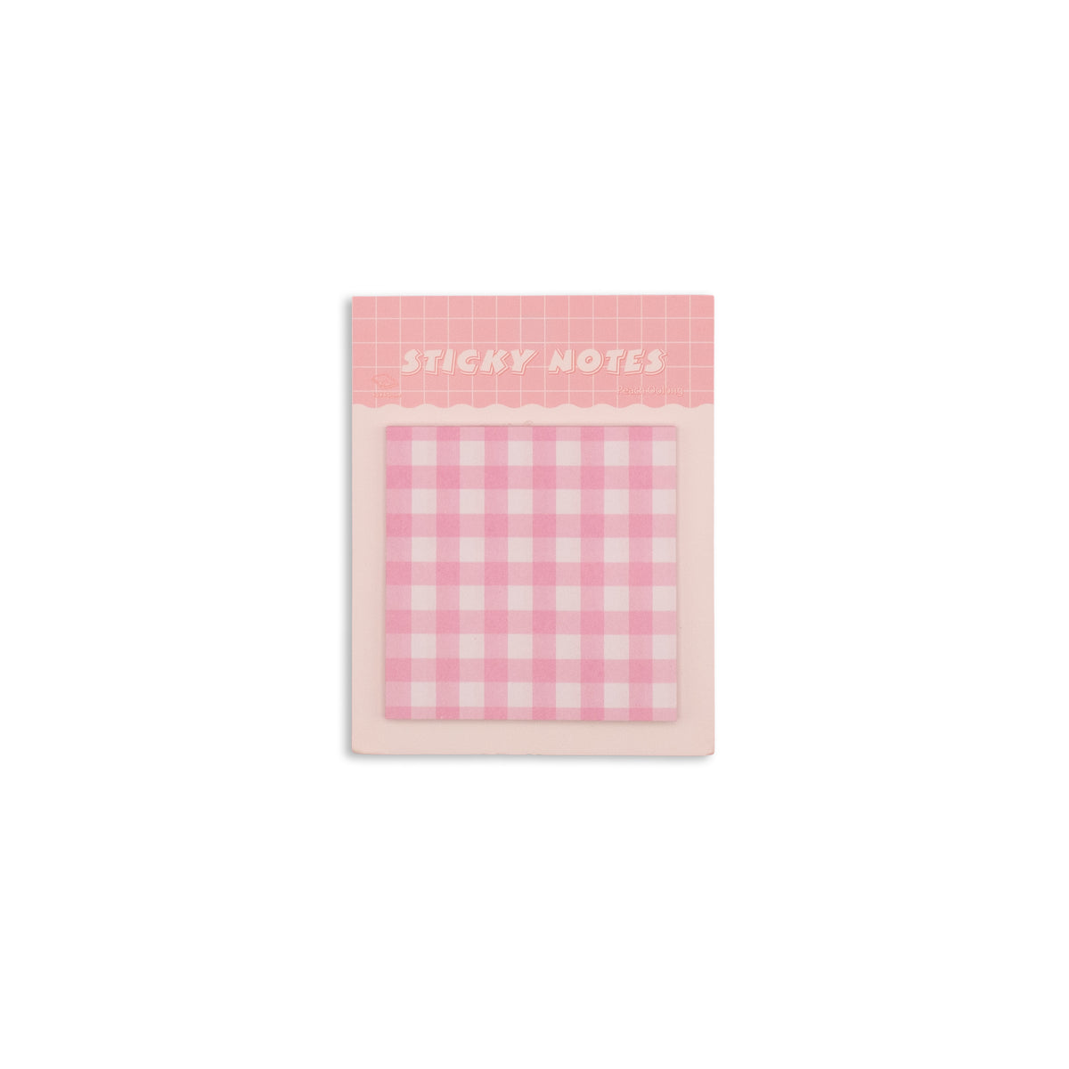Colorful Plaid Sticky Notes
