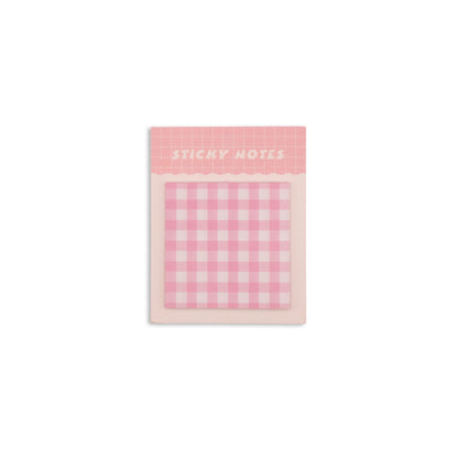 Colorful Plaid Sticky Notes