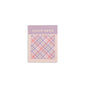 Colorful Plaid Sticky Notes