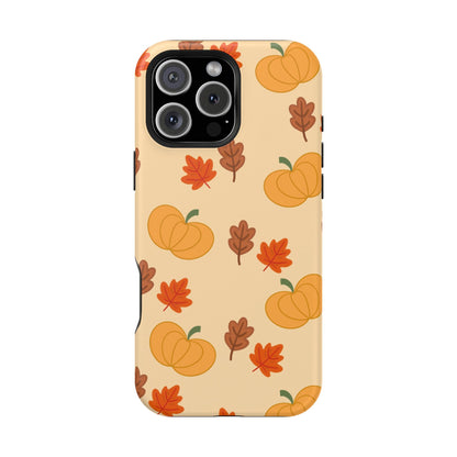 Pumpkin and Leaves MAGSAFE Phone Case