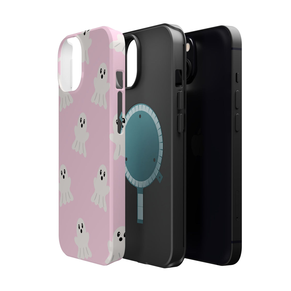 Pink Ghost MAGSAFE Phone Case