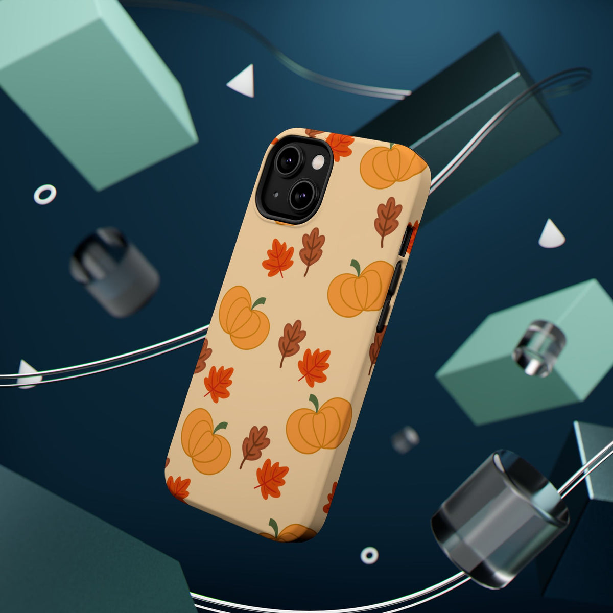 Pumpkin and Leaves MAGSAFE Phone Case
