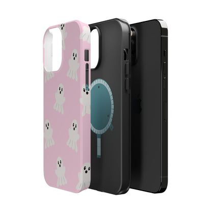 Pink Ghost MAGSAFE Phone Case