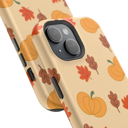 Pumpkin and Leaves MAGSAFE Phone Case