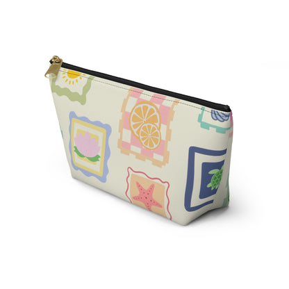 Postcard Makeup Bag