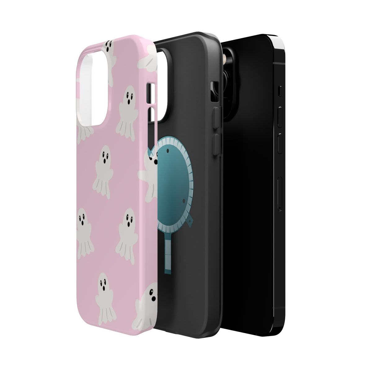 Pink Ghost MAGSAFE Phone Case