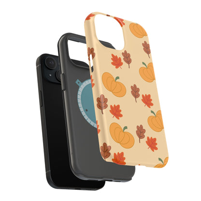 Pumpkin and Leaves MAGSAFE Phone Case