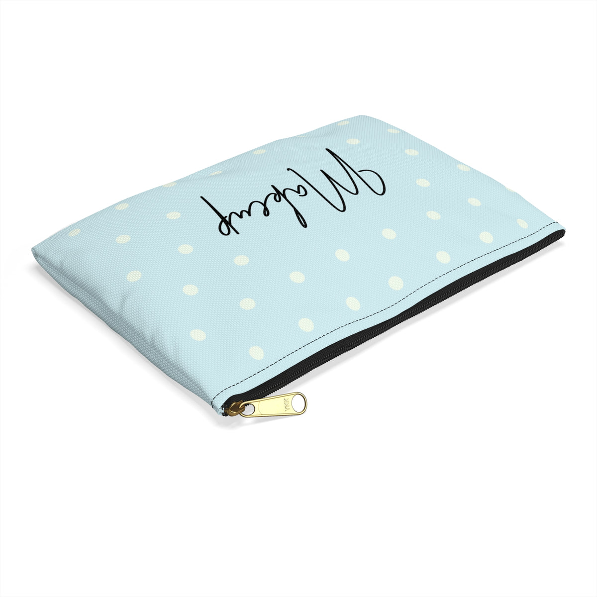 Sky Blue Makeup Pouch