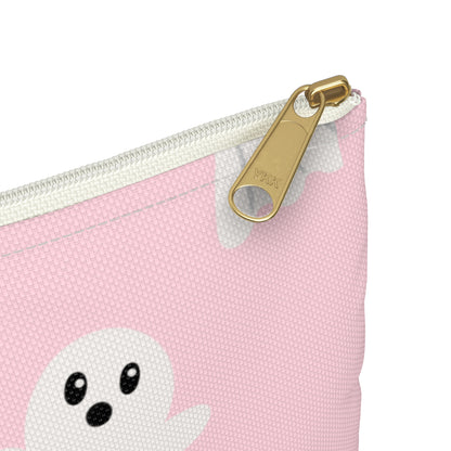 Pink Ghost Accessory Pouch
