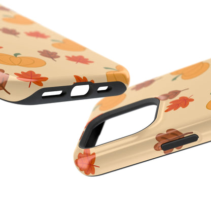 Pumpkin and Leaves MAGSAFE Phone Case
