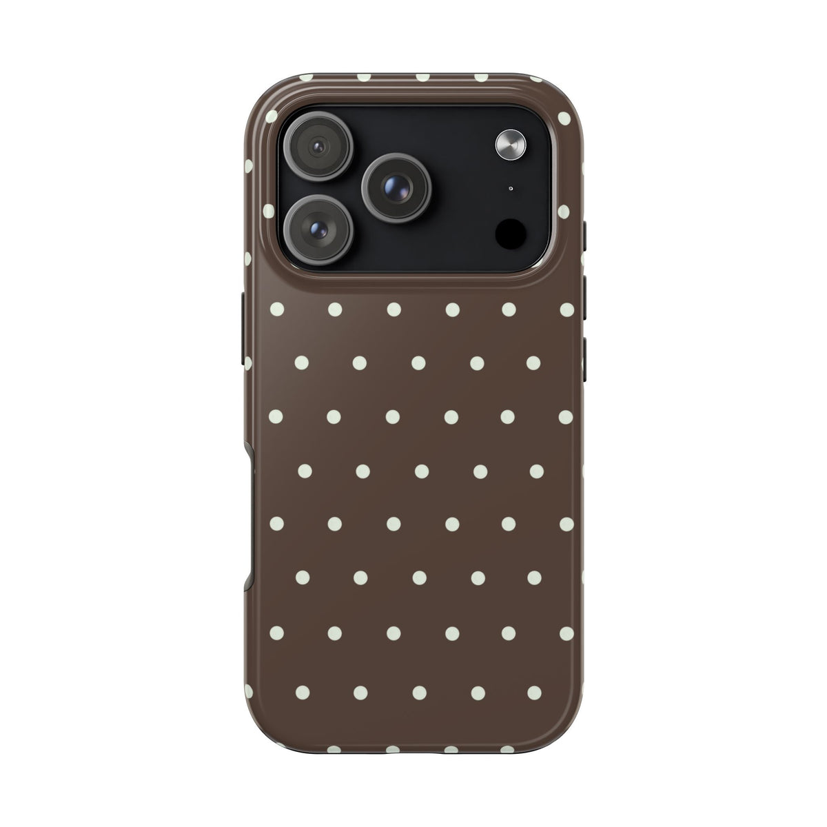 Brown Polka Dot Phone Case