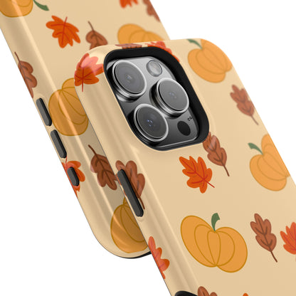 Pumpkin and Leaves MAGSAFE Phone Case