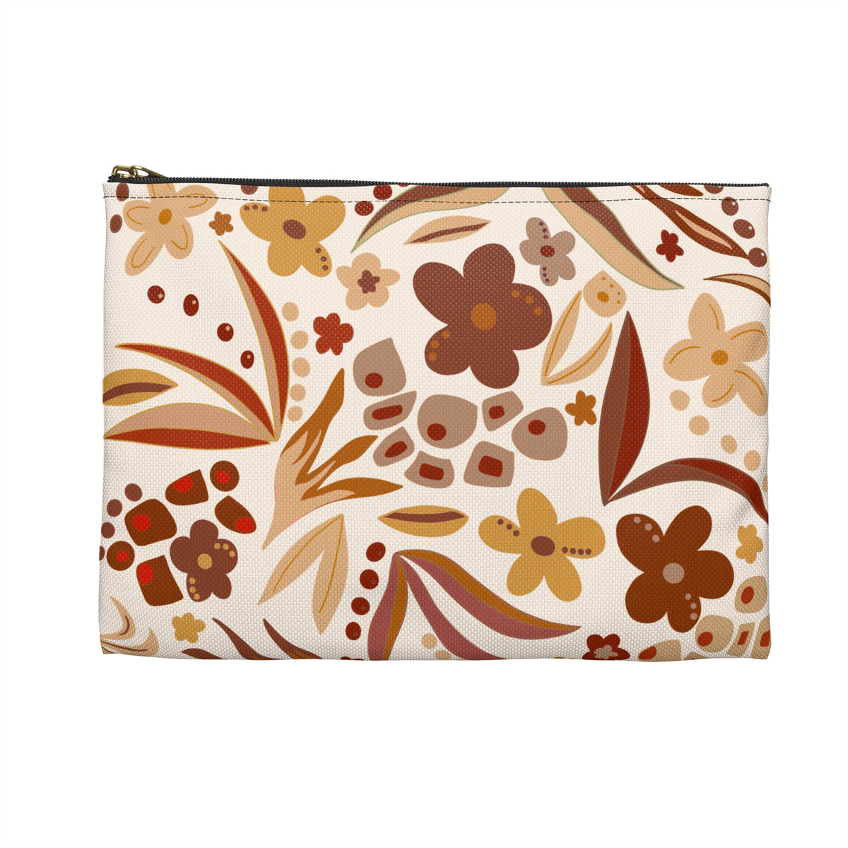 Fall Floral Accessory Pouch