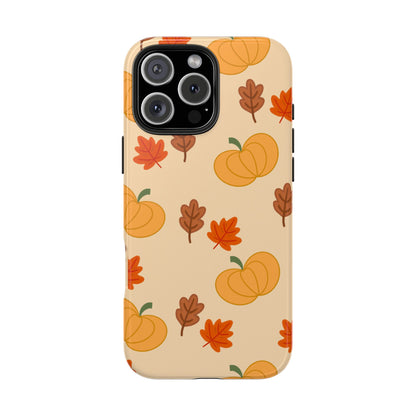 Pumpkin & Leaves Phone Case