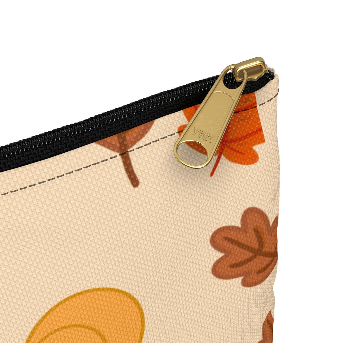 Pumpkin & Leaves Accessory Pouch