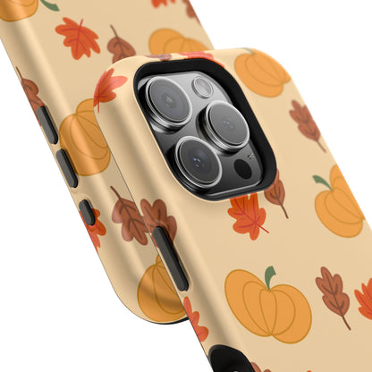 Pumpkin and Leaves MAGSAFE Phone Case