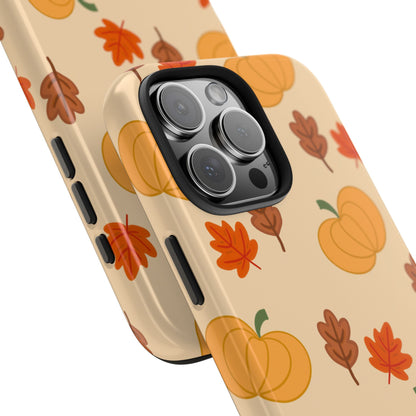 Pumpkin & Leaves Phone Case
