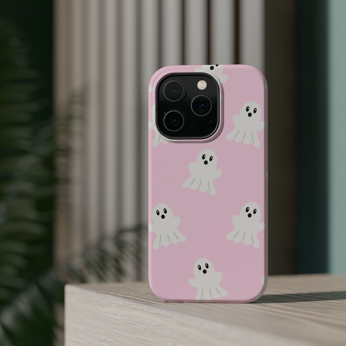 Pink Ghost MAGSAFE Phone Case