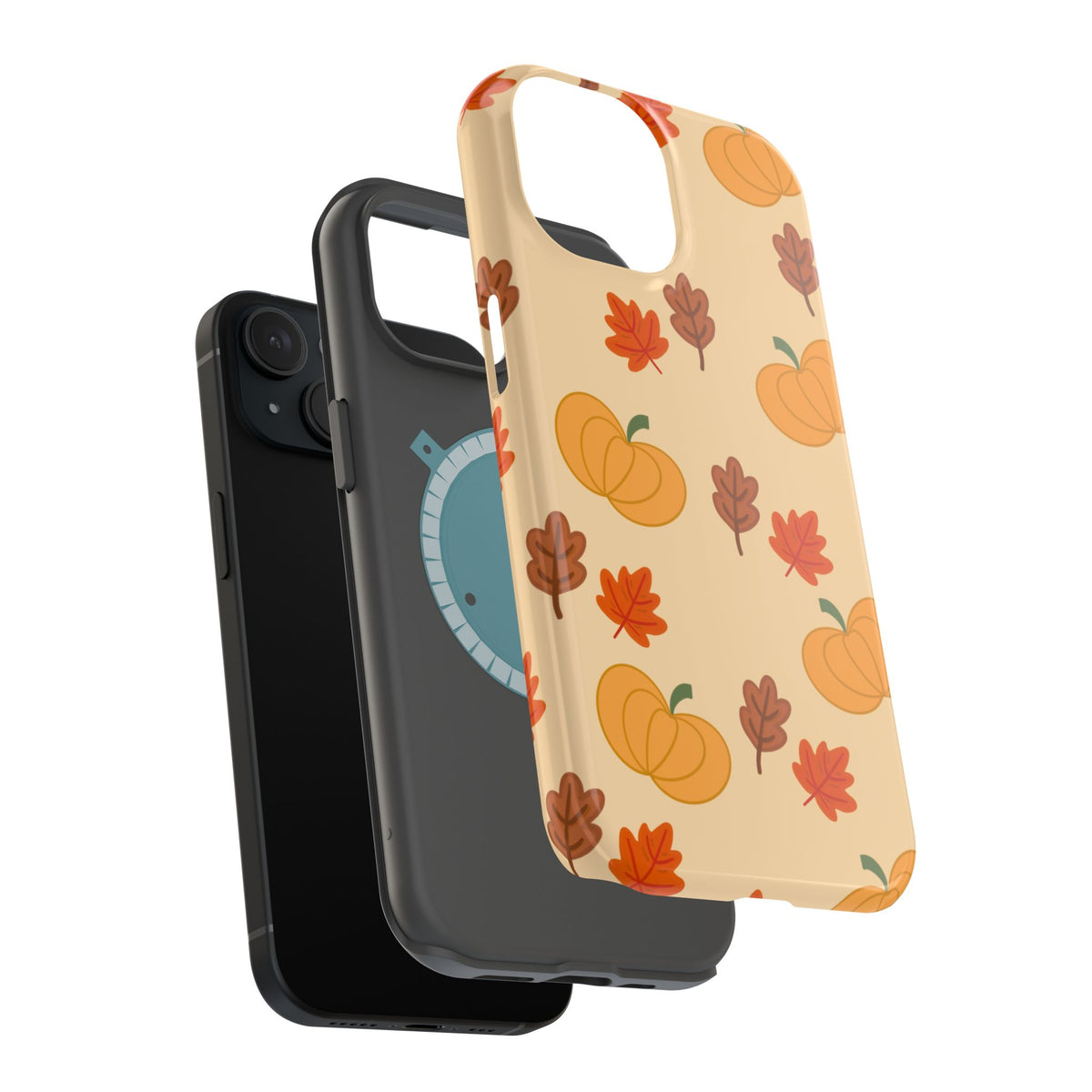 Pumpkin and Leaves MAGSAFE Phone Case