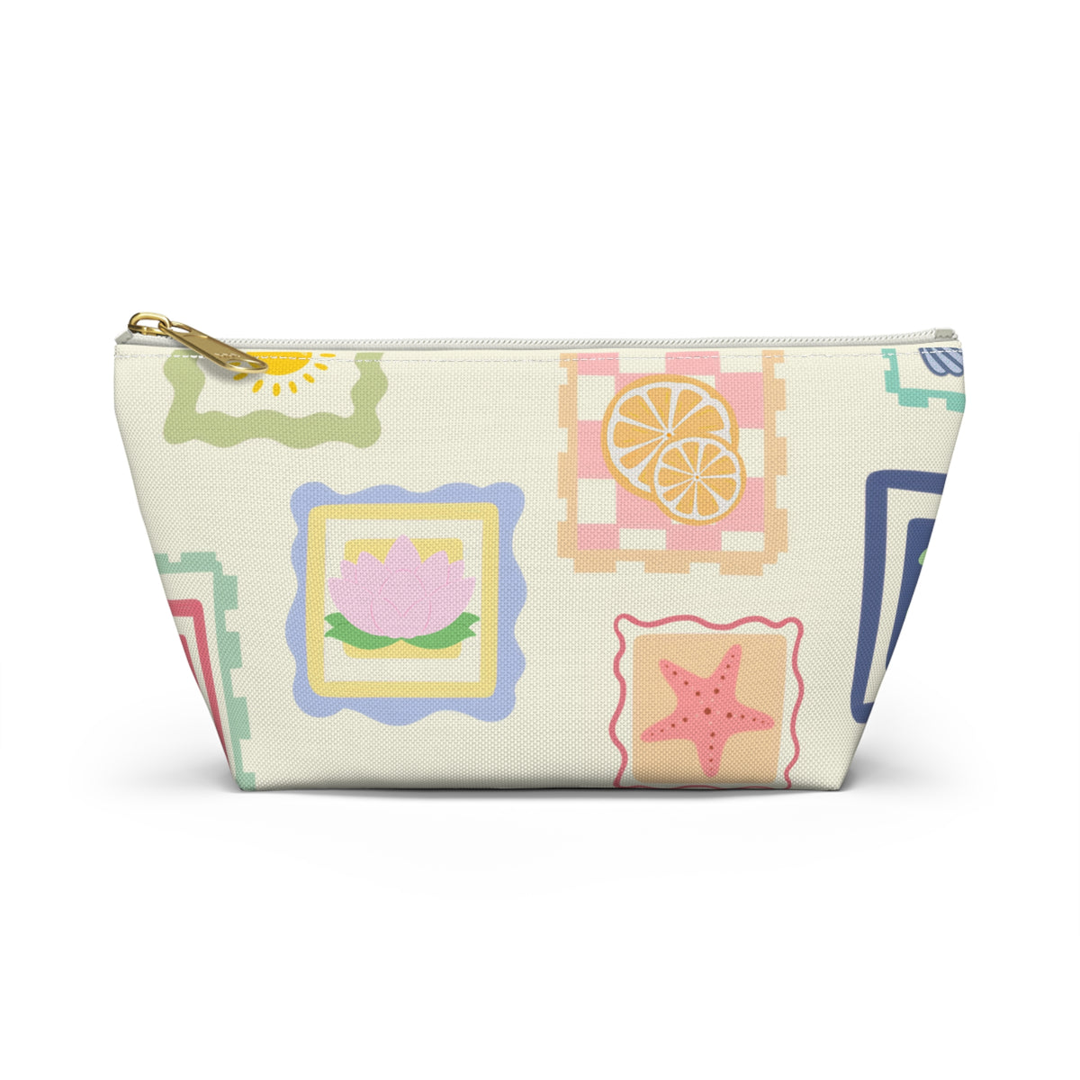 Postcard Makeup Bag