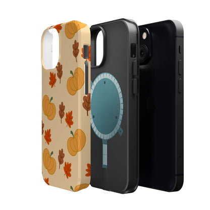 Pumpkin and Leaves MAGSAFE Phone Case