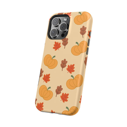 Pumpkin and Leaves MAGSAFE Phone Case
