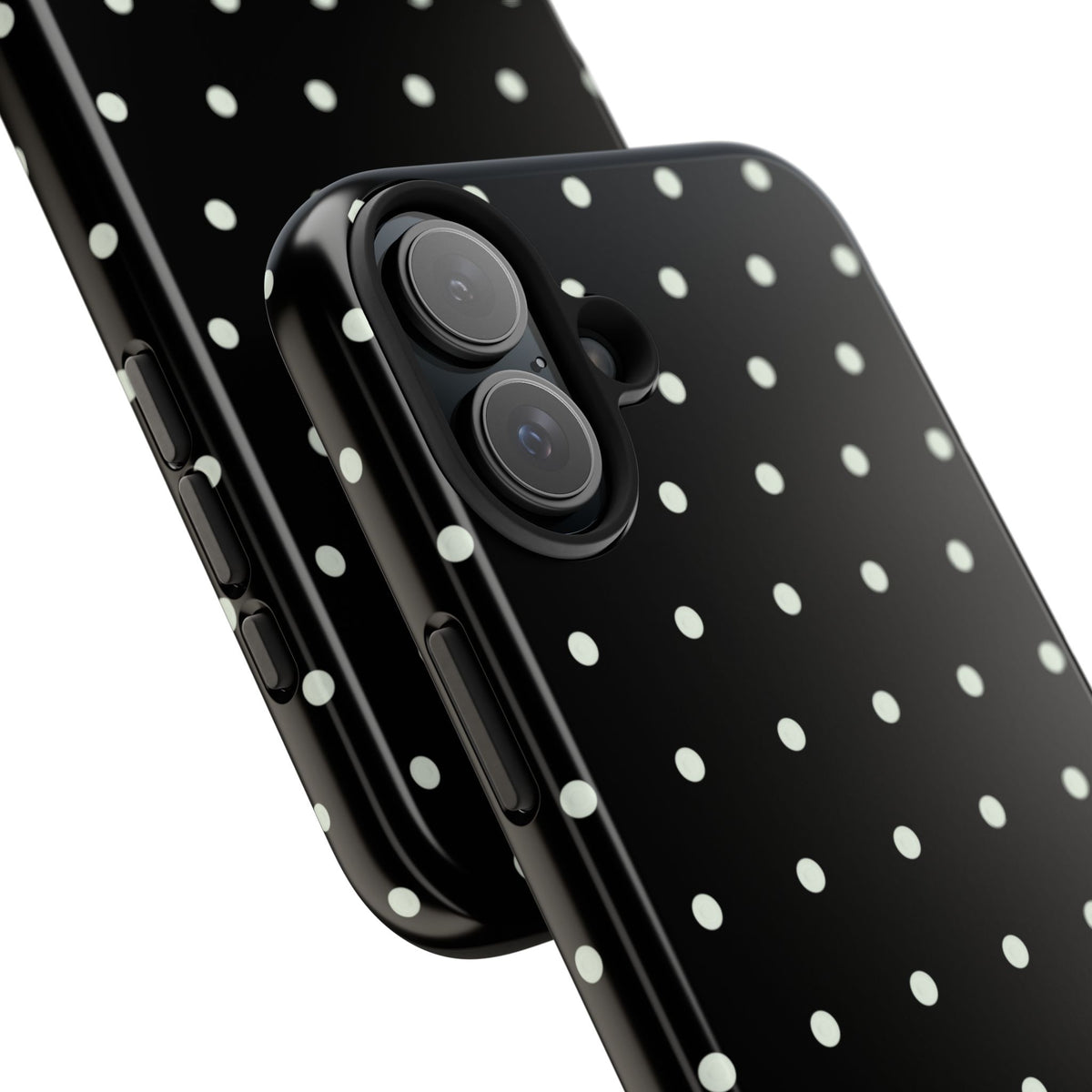 Black Polka Dot Phone Case