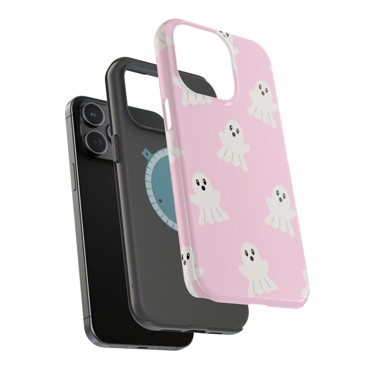 Pink Ghost MAGSAFE Phone Case