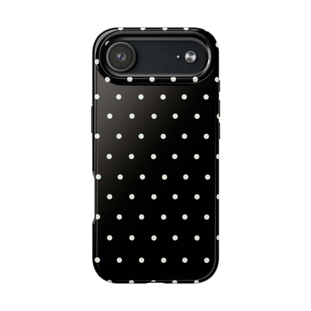 Black Polka Dot Phone Case