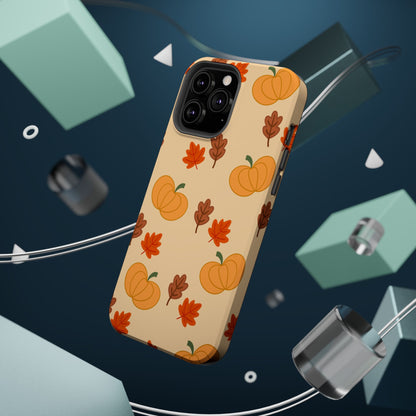 Pumpkin and Leaves MAGSAFE Phone Case