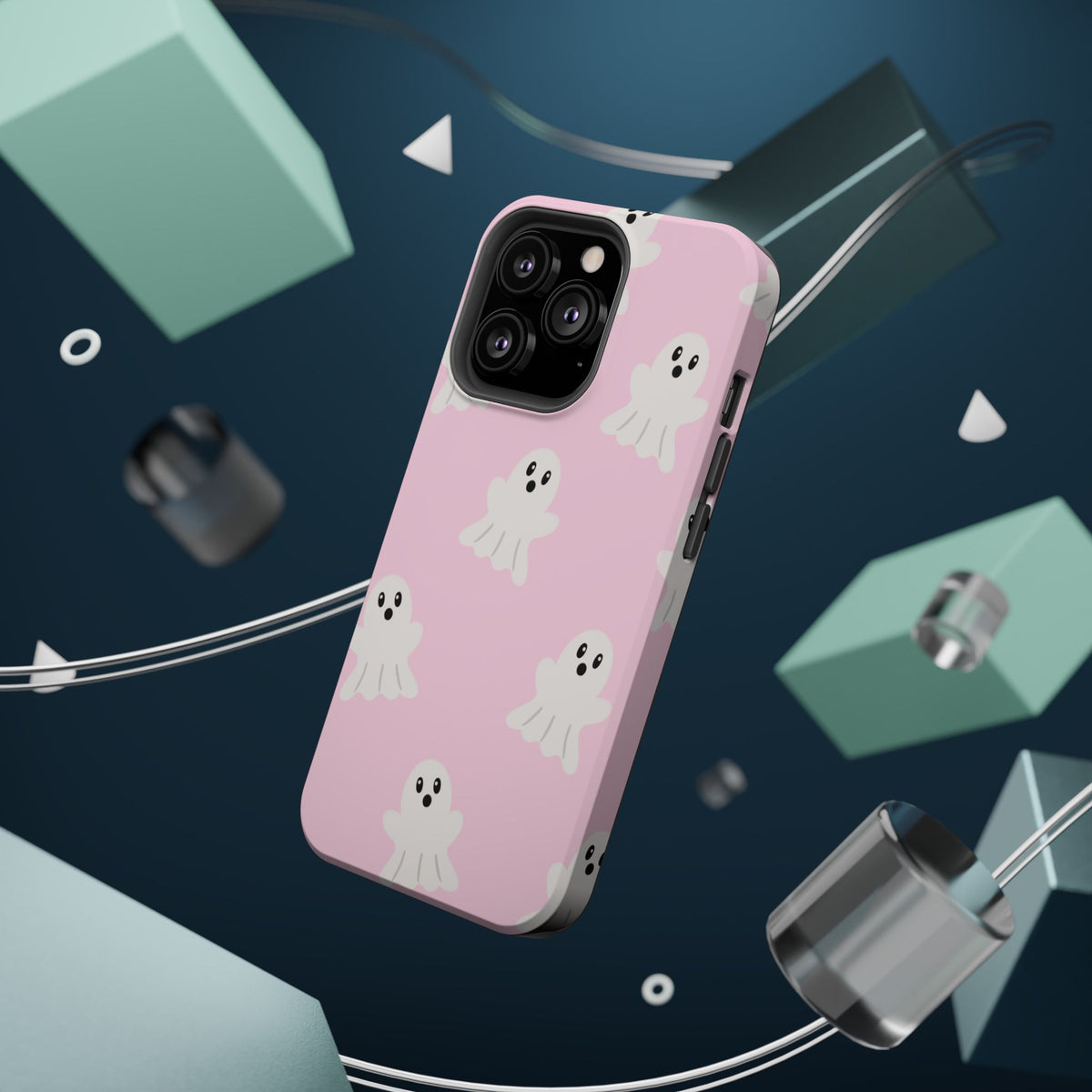 Pink Ghost MAGSAFE Phone Case