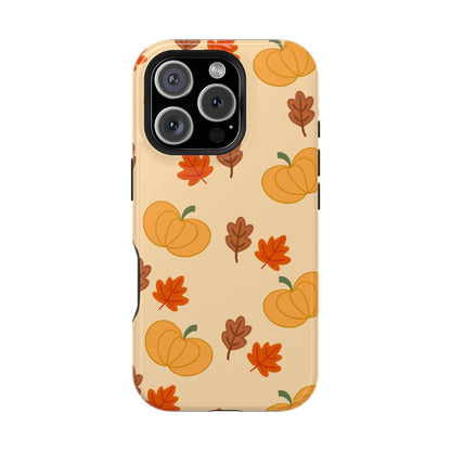 Pumpkin and Leaves MAGSAFE Phone Case