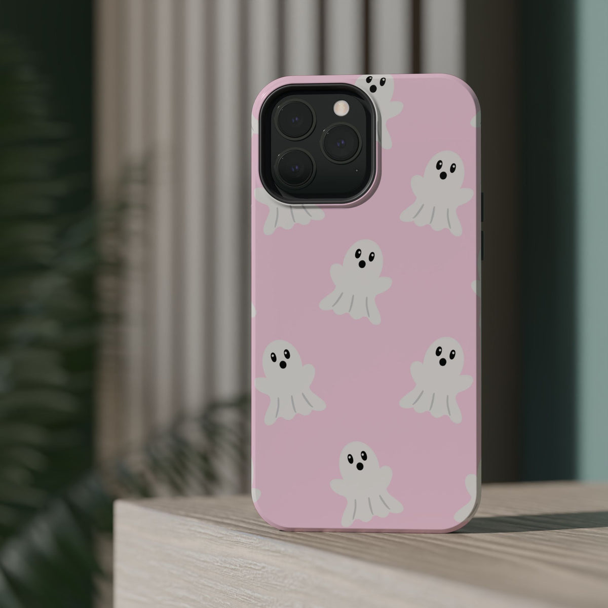 Pink Ghost MAGSAFE Phone Case
