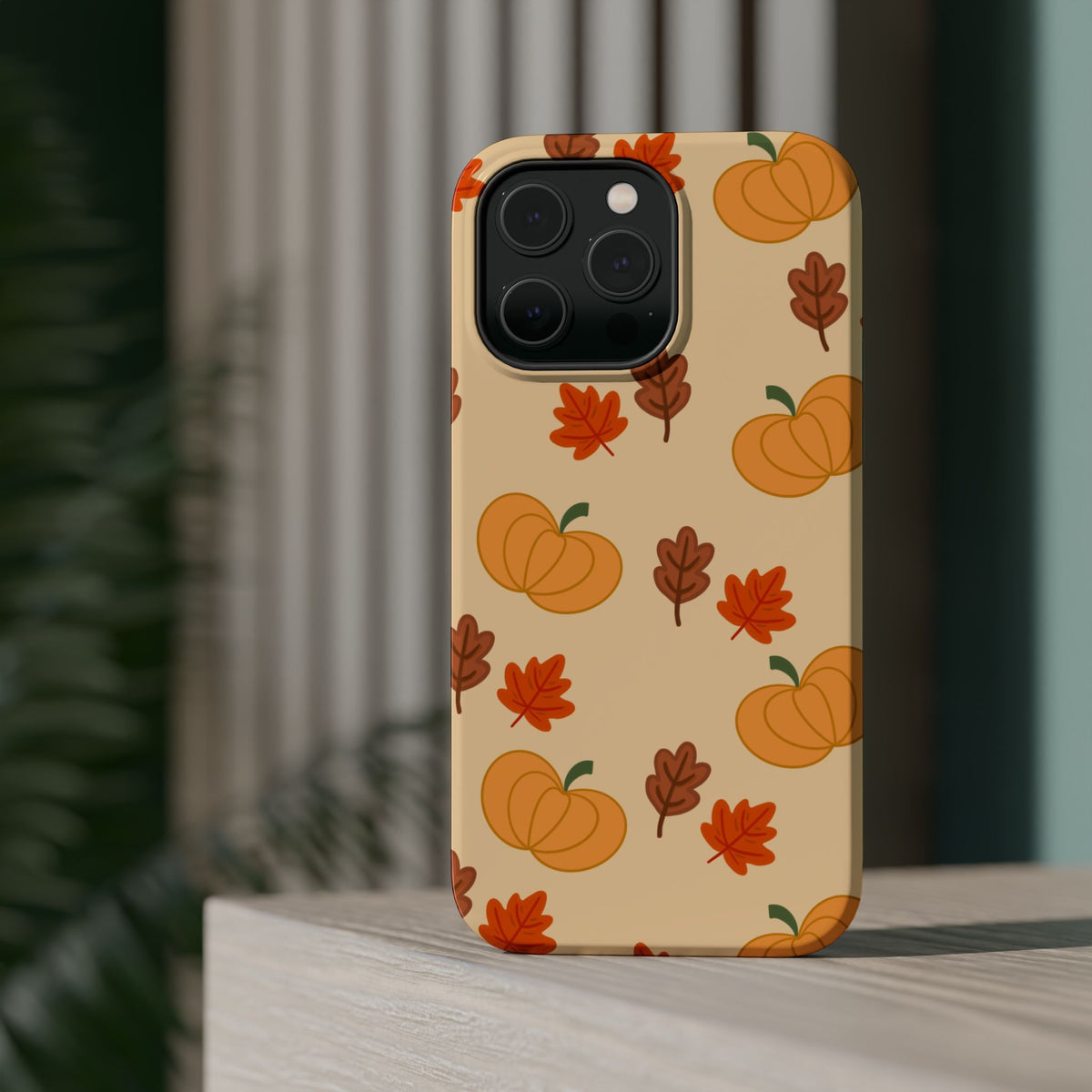 Pumpkin and Leaves MAGSAFE Phone Case