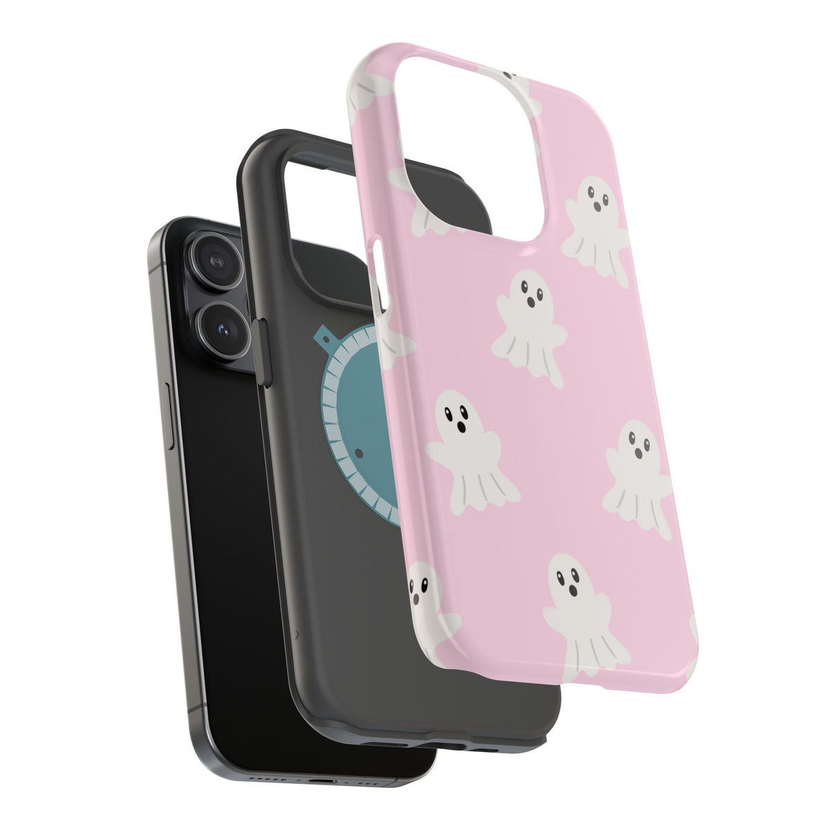 Pink Ghost MAGSAFE Phone Case