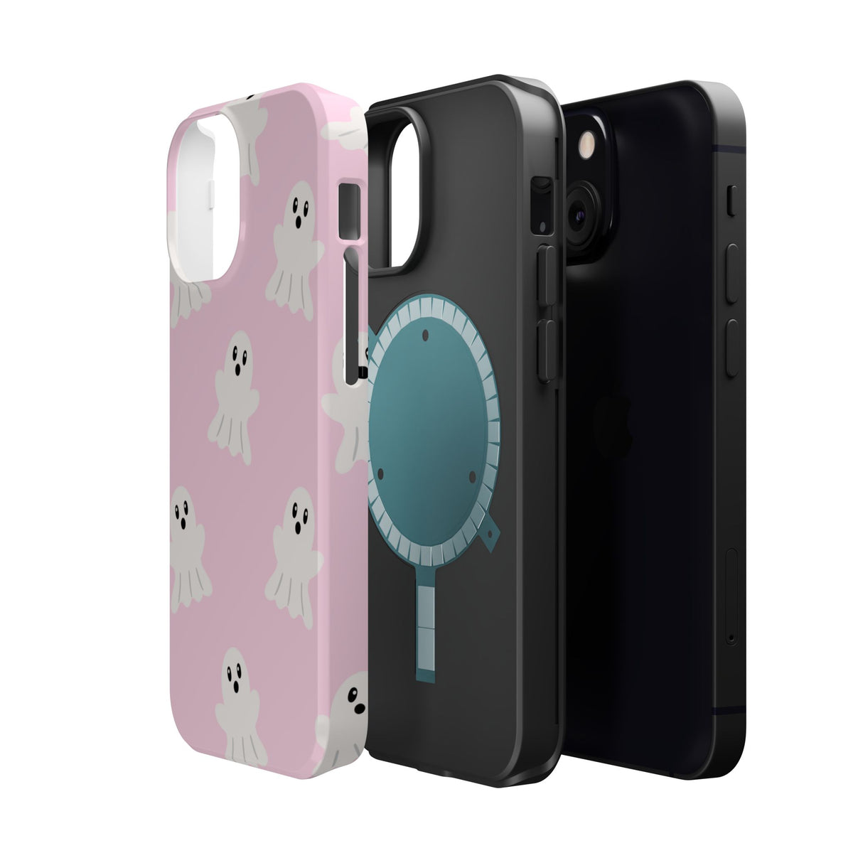 Pink Ghost MAGSAFE Phone Case