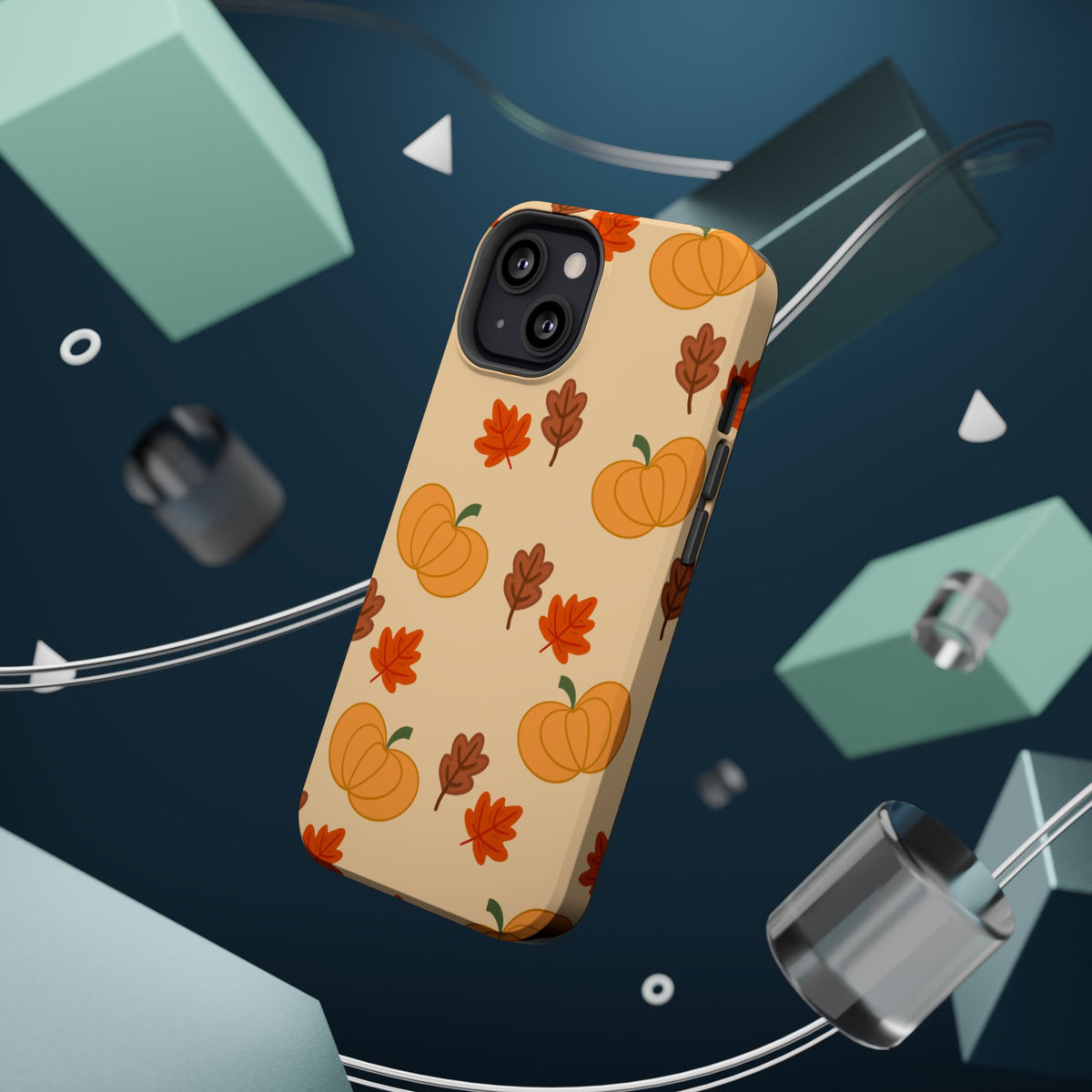 Pumpkin and Leaves MAGSAFE Phone Case