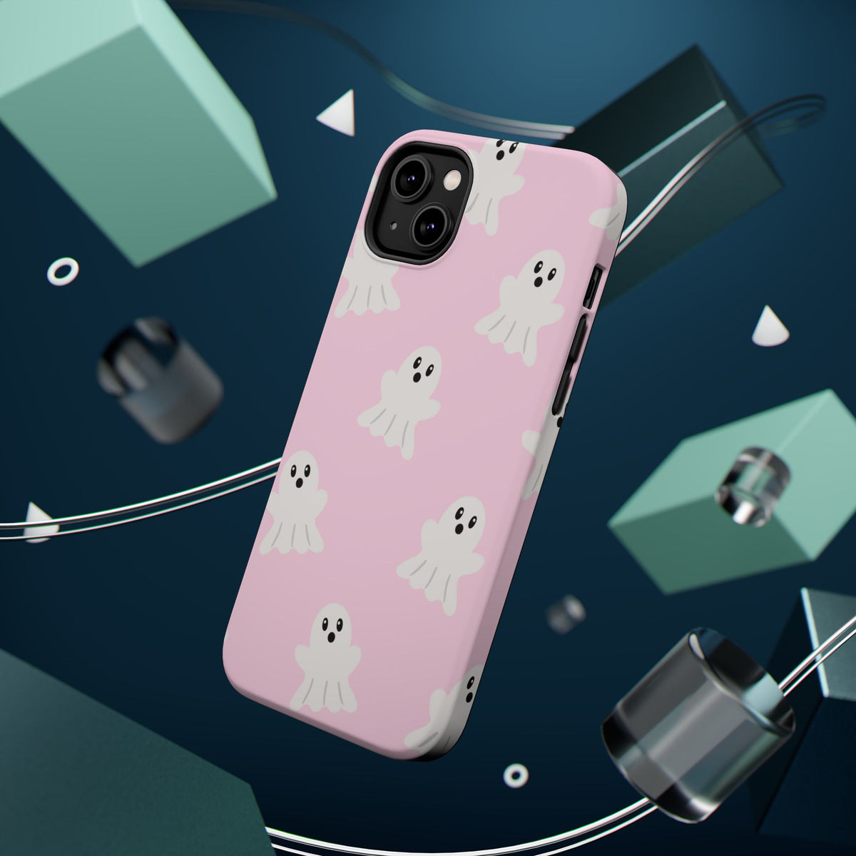 Pink Ghost MAGSAFE Phone Case