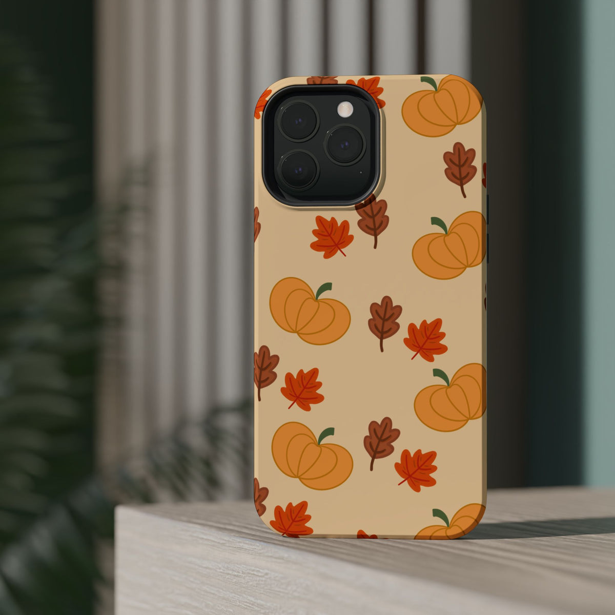 Pumpkin and Leaves MAGSAFE Phone Case