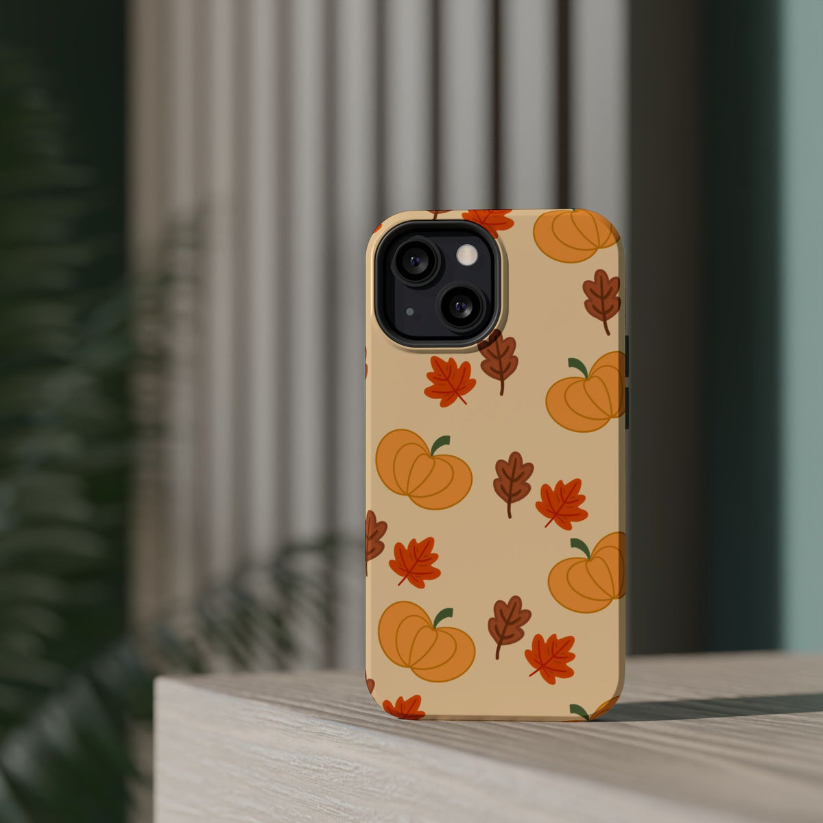 Pumpkin and Leaves MAGSAFE Phone Case